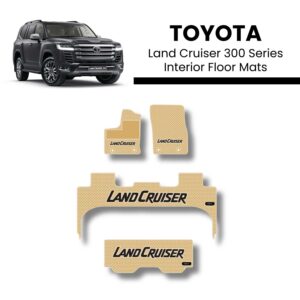 Toyota Land Cruiser 300 Series Interior Floor Mats