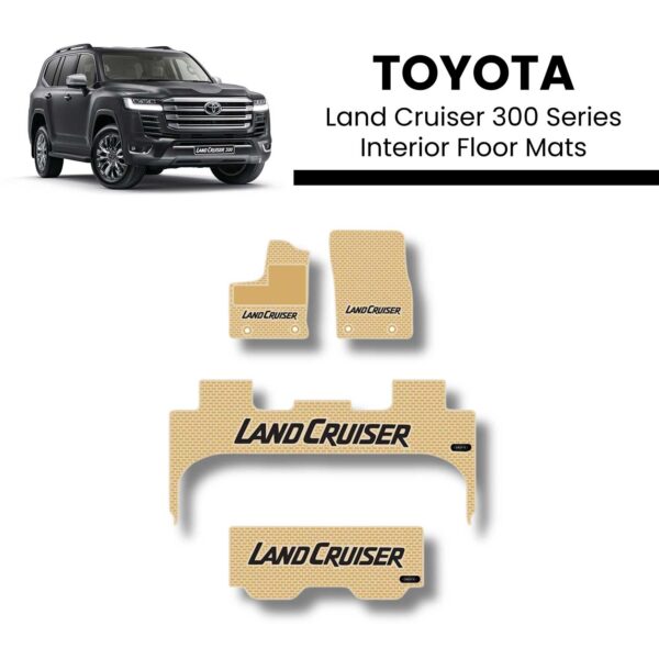 Toyota Land Cruiser 300 Series Interior Floor Mats