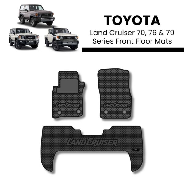 Toyota Land Cruiser 70, 76, 79 Series Interior Floor Mats
