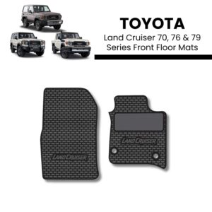 Toyota Land Cruiser 70, 76, 79 Series Front Floor Mats
