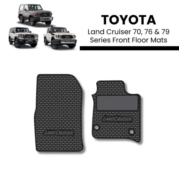Toyota Land Cruiser 70, 76, 79 Series Front Floor Mats