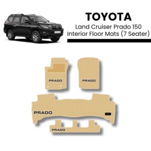 Toyota Land Cruiser Prado Interior Floor Mats (7 Seater)