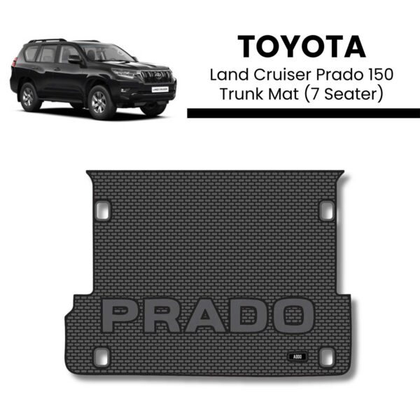 Toyota Land Cruiser Prado 150 Trunk Mat (7 Seater)
