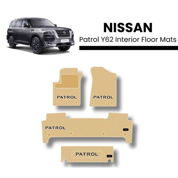 Nissan Patrol Y62 Interior Floor Mats