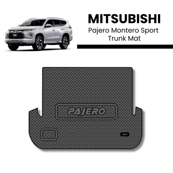 Mitsubishi Pajero Montero Sport Trunk Mat (3rd Gen)