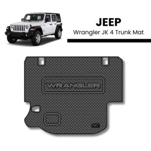 Jeep Wrangler JK 4 Door Trunk Mat