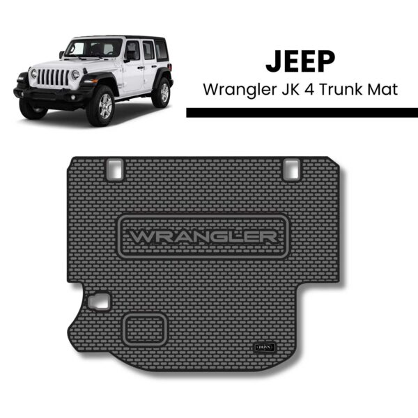 Jeep Wrangler JK 4 Door Trunk Mat