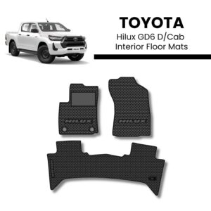 Toyota Hilux GD6 Interior Floor Mats (Auto Only)