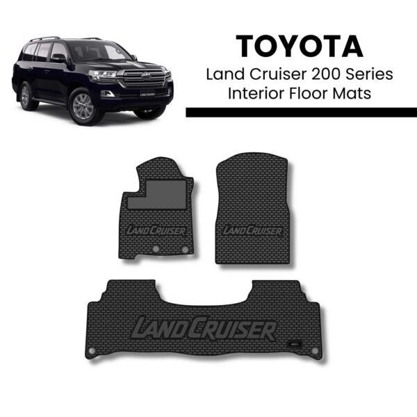 Toyota Land Cruiser 200 Series Interior Floor Mats