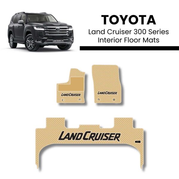 Toyota Land Cruiser 300 Series Interior Floor Mats