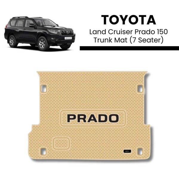 Toyota Land Cruiser Prado Trunk Mat (7 Seater)