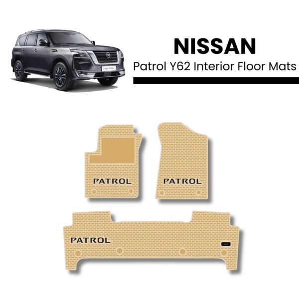 Nissan Patrol Y62 Interior Floor Mats