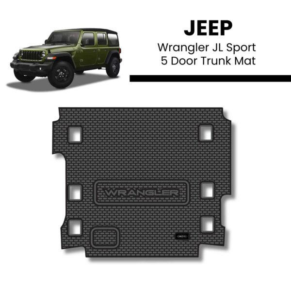 Jeep Wrangler JL Sport 5 Door Trunk Mat