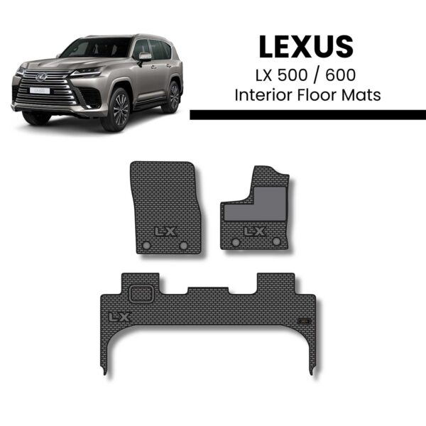 Lexus LX 500/600 Interior Floor Mats