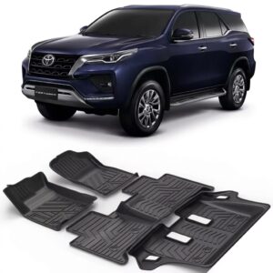 Toyota Fortuner 5D Interior Floor Mats
